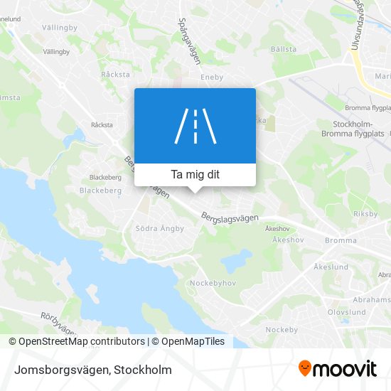 Jomsborgsvägen karta