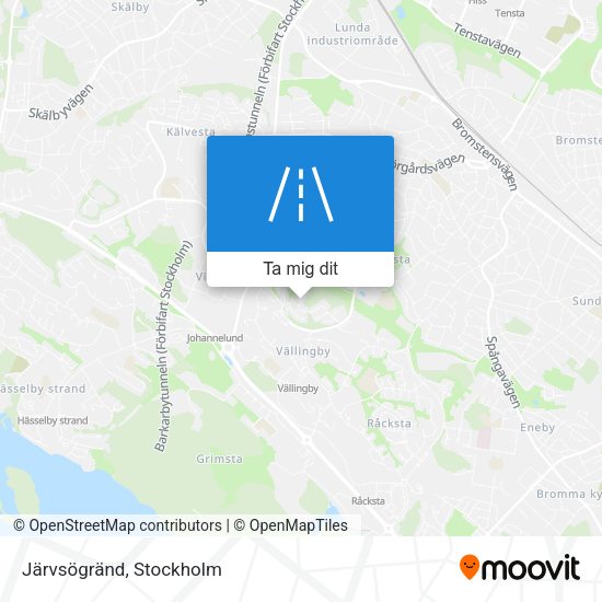 Järvsögränd karta