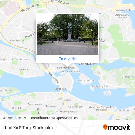 Karl Xii:S Torg karta