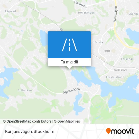 Karljansvägen karta