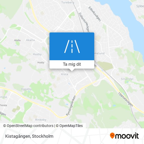 Kistagången karta