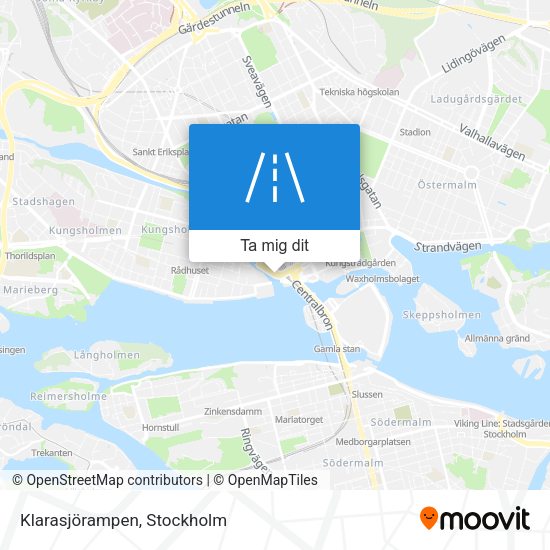 Klarasjörampen karta