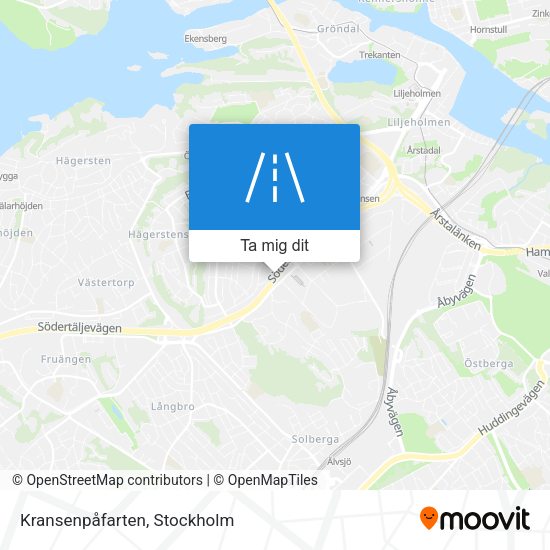 Kransenpåfarten karta