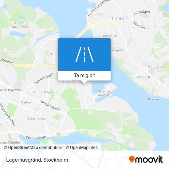 Lagerhusgränd karta