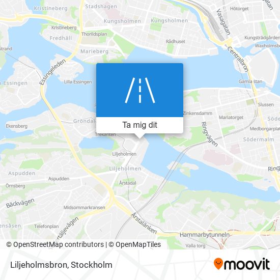 Liljeholmsbron karta