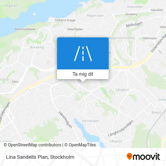 Lina Sandells Plan karta