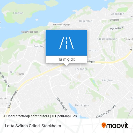 Lotta Svärds Gränd karta