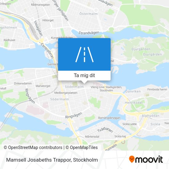 Mamsell Josabeths Trappor karta