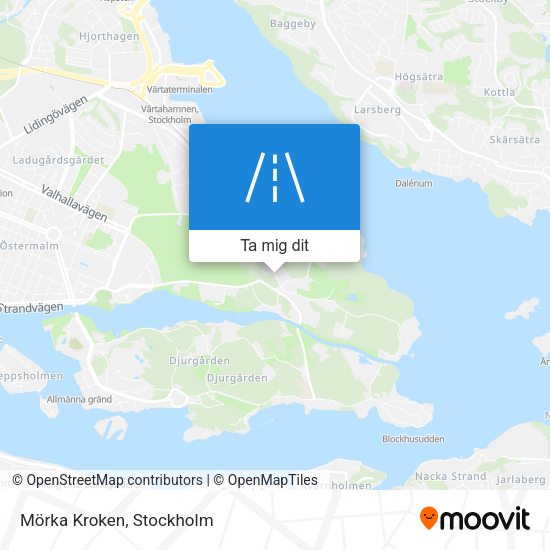 Mörka Kroken karta