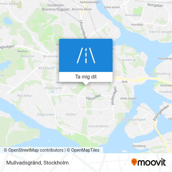 Mullvadsgränd karta