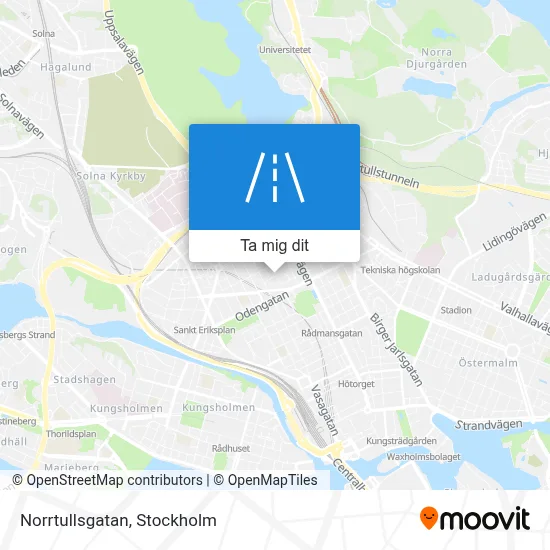 Norrtullsgatan karta