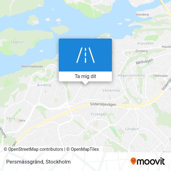 Persmässgränd karta