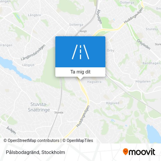 Pålsbodagränd karta