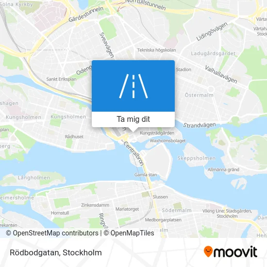 Rödbodgatan karta