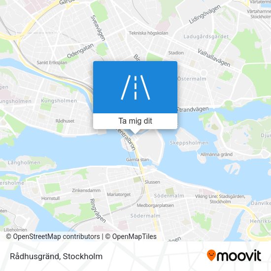 Rådhusgränd karta