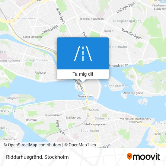 Riddarhusgränd karta