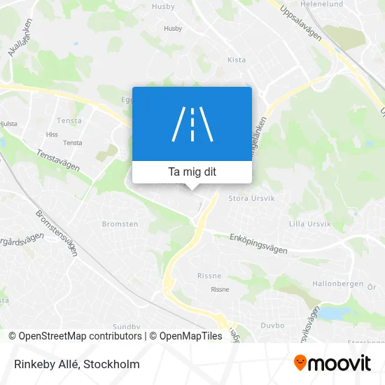 Rinkeby Allé karta