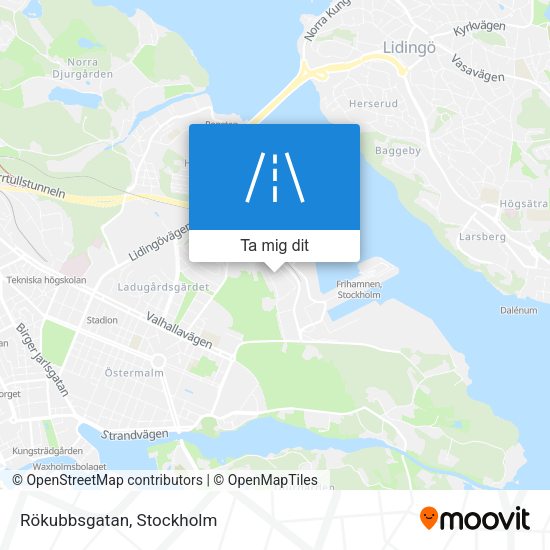 Rökubbsgatan karta