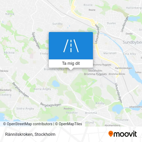 Rännilskroken karta