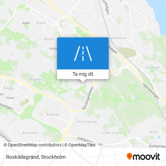 Roskildegränd karta