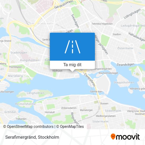Serafimergränd karta