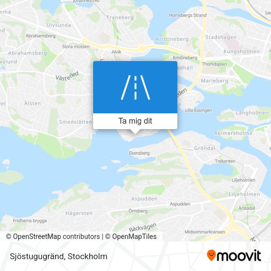 Sjöstugugränd karta