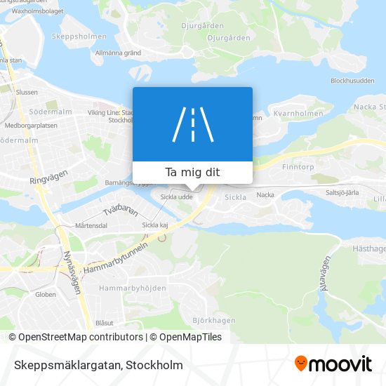 Skeppsmäklargatan karta