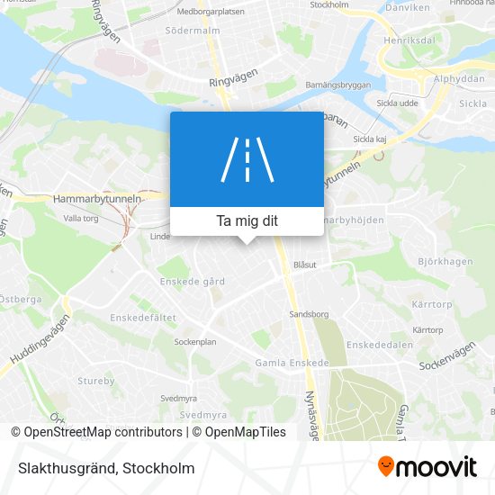 Slakthusgränd karta