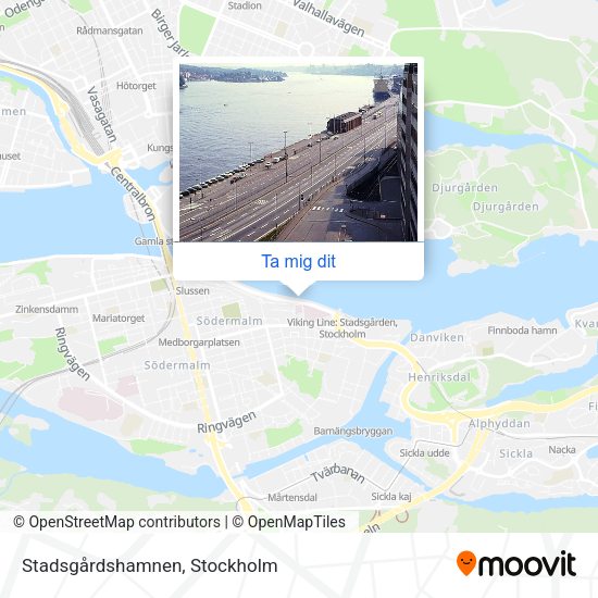 Stadsgårdshamnen karta