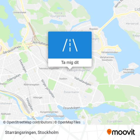 Starrängsringen karta