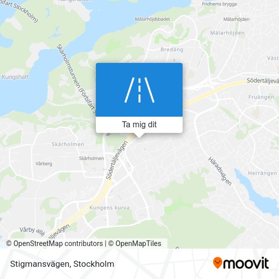 Stigmansvägen karta