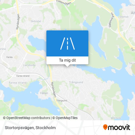 Stortorpsvägen karta