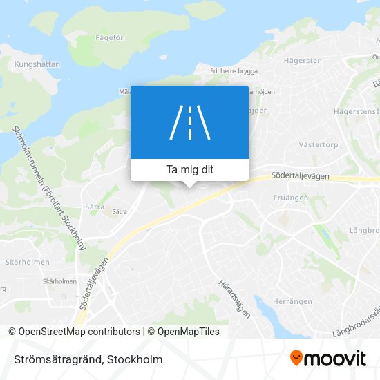 Strömsätragränd karta