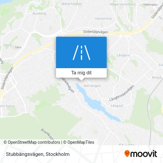 Stubbängsvägen karta