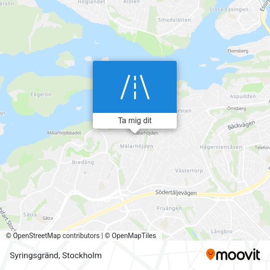 Syringsgränd karta