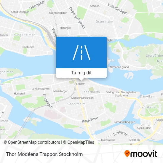 Thor Modéens Trappor karta