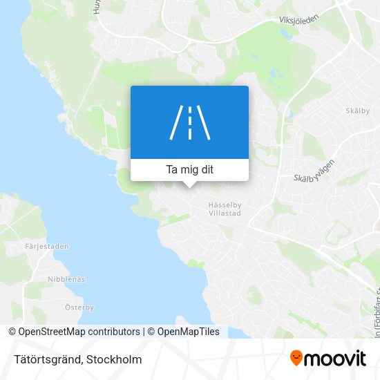 Tätörtsgränd karta