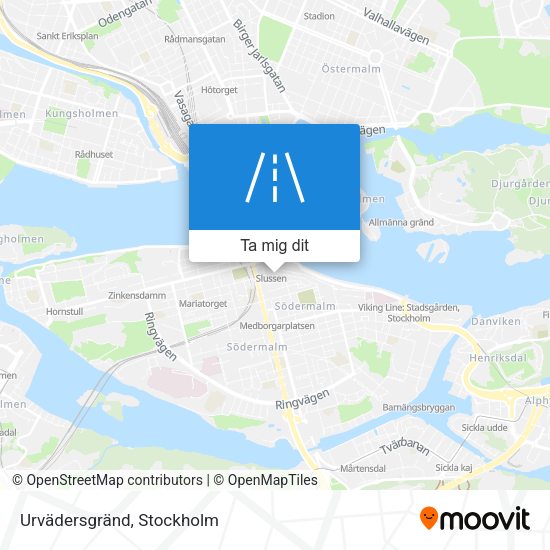 Urvädersgränd karta
