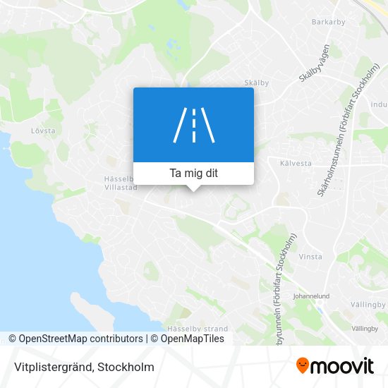 Vitplistergränd karta
