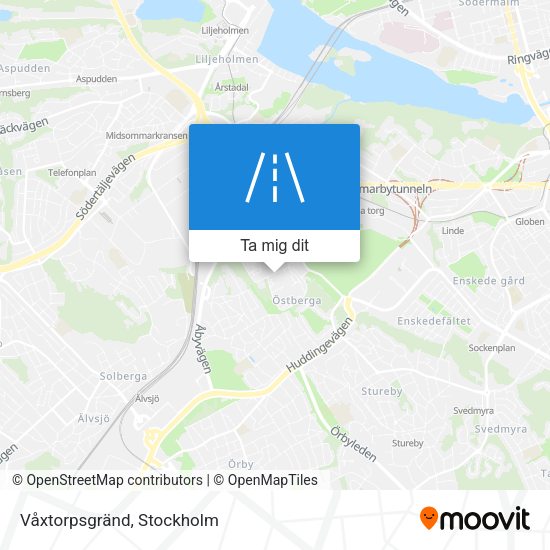 Våxtorpsgränd karta