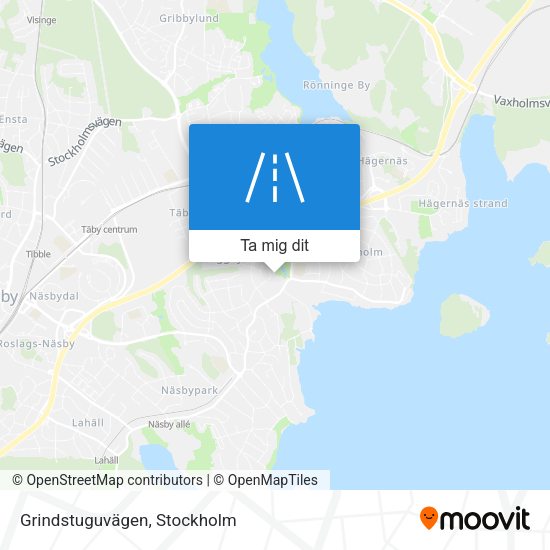 Grindstuguvägen karta