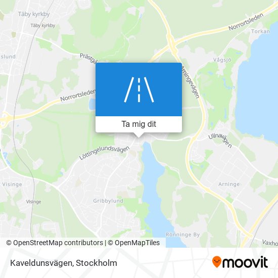 Kaveldunsvägen karta