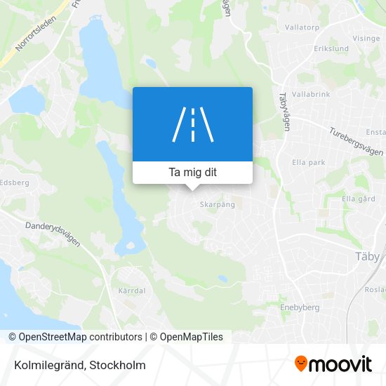 Kolmilegränd karta
