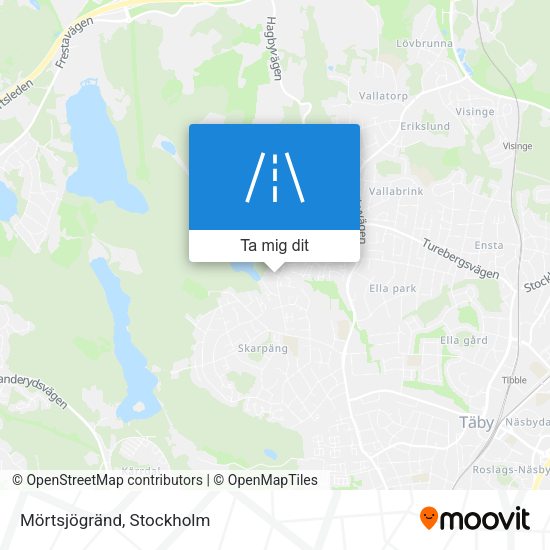 Mörtsjögränd karta