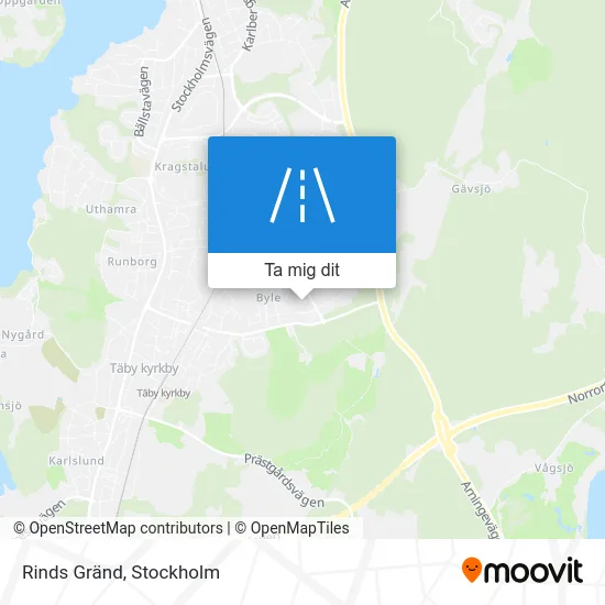 Rinds Gränd karta