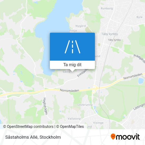Såstaholms Allé karta