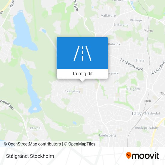 Stålgränd karta