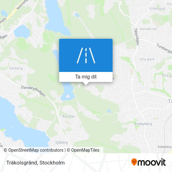 Träkolsgränd karta