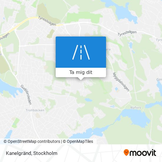 Kanelgränd karta