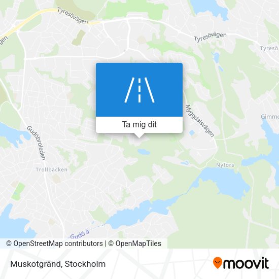 Muskotgränd karta